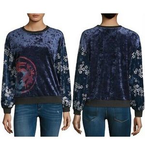 Disney Princess Mulan Velvet Sweatshirt